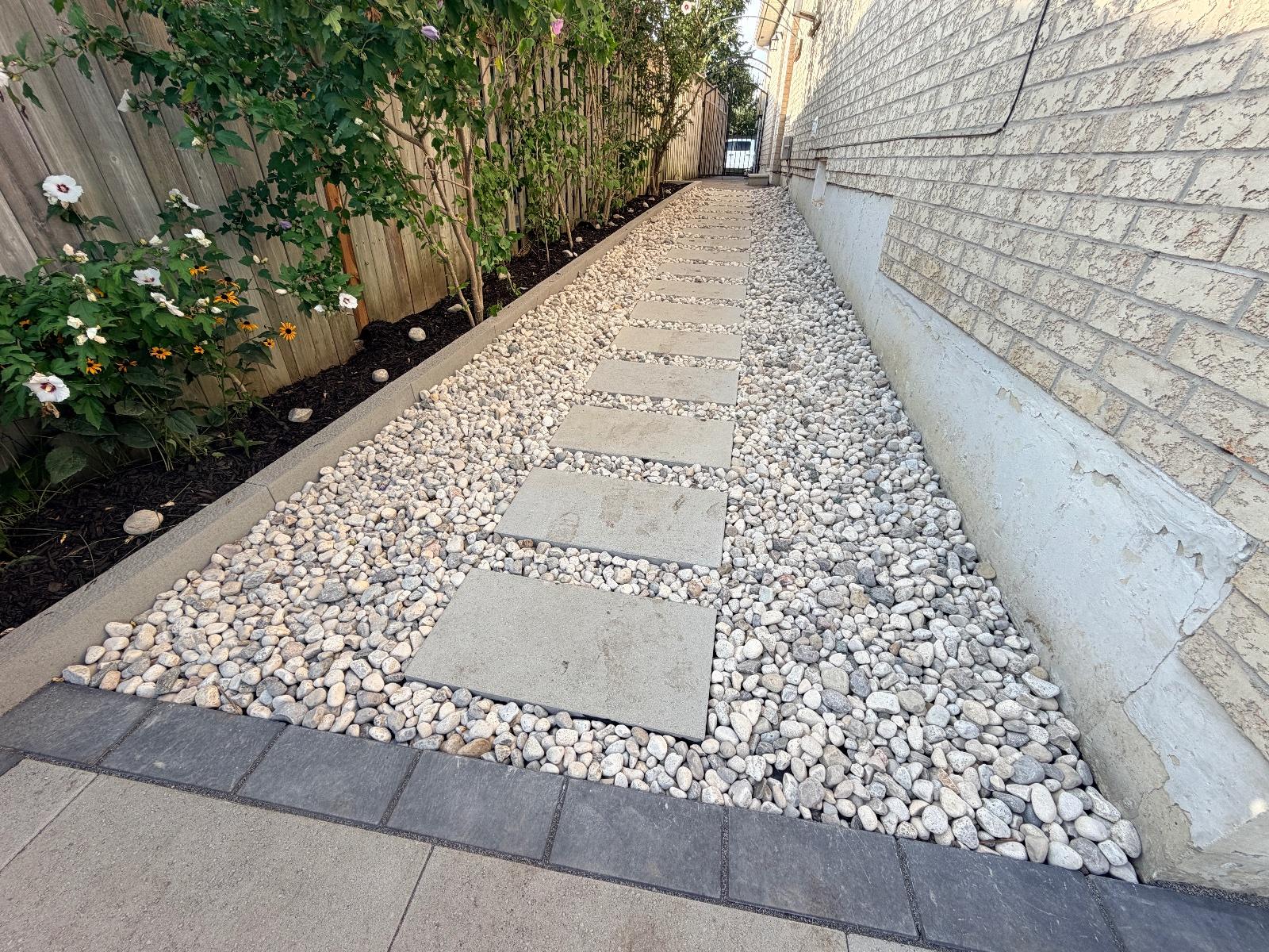 Walkways work by 365 Landscape