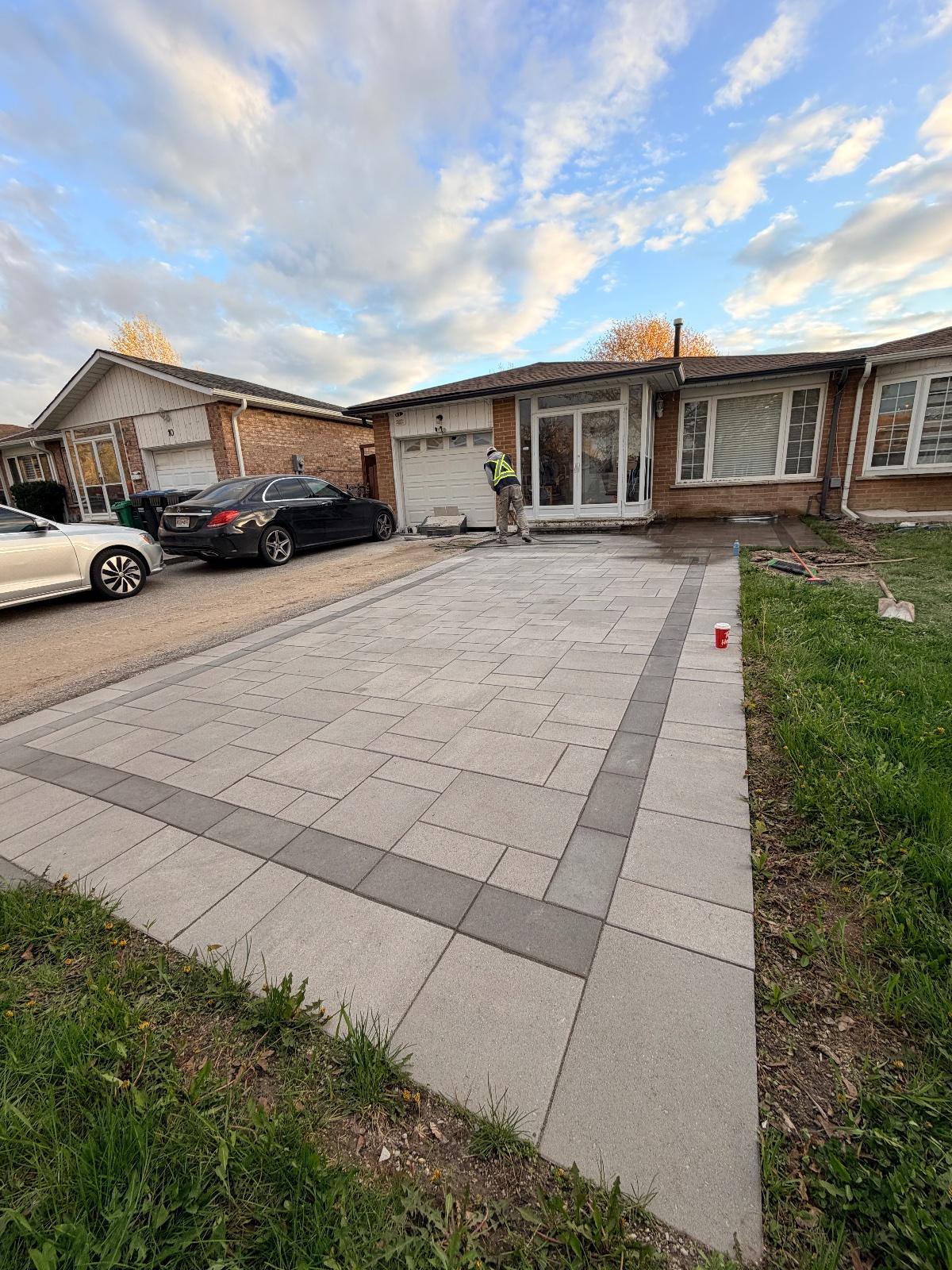 Driveways work by 365 Landscape