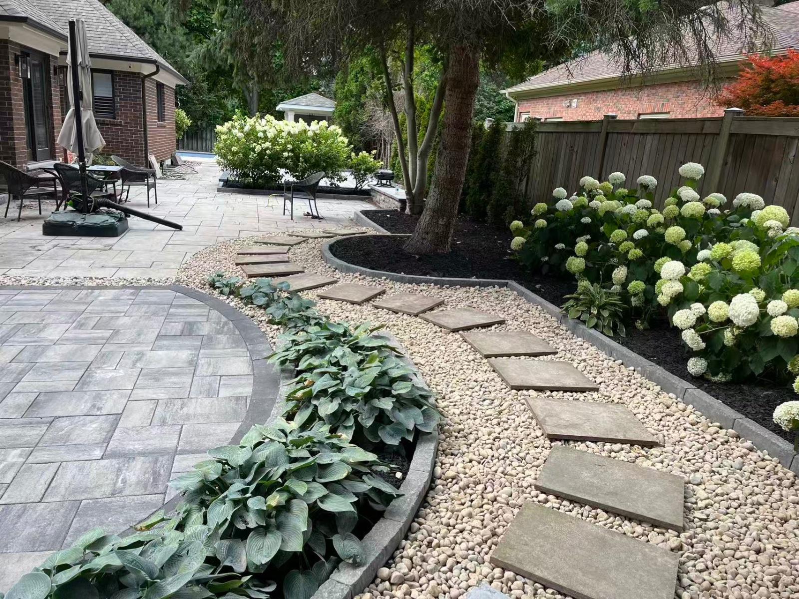 Walkways work by 365 Landscape