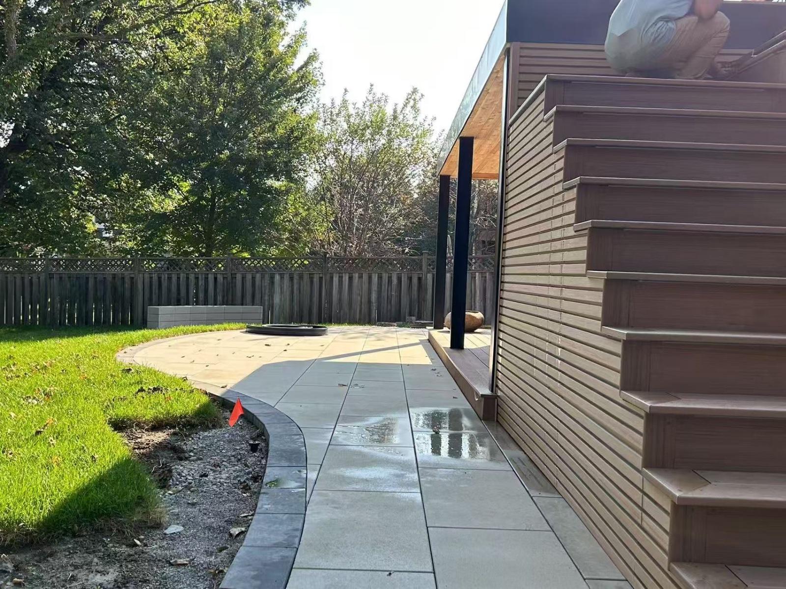 Walkways work by 365 Landscape