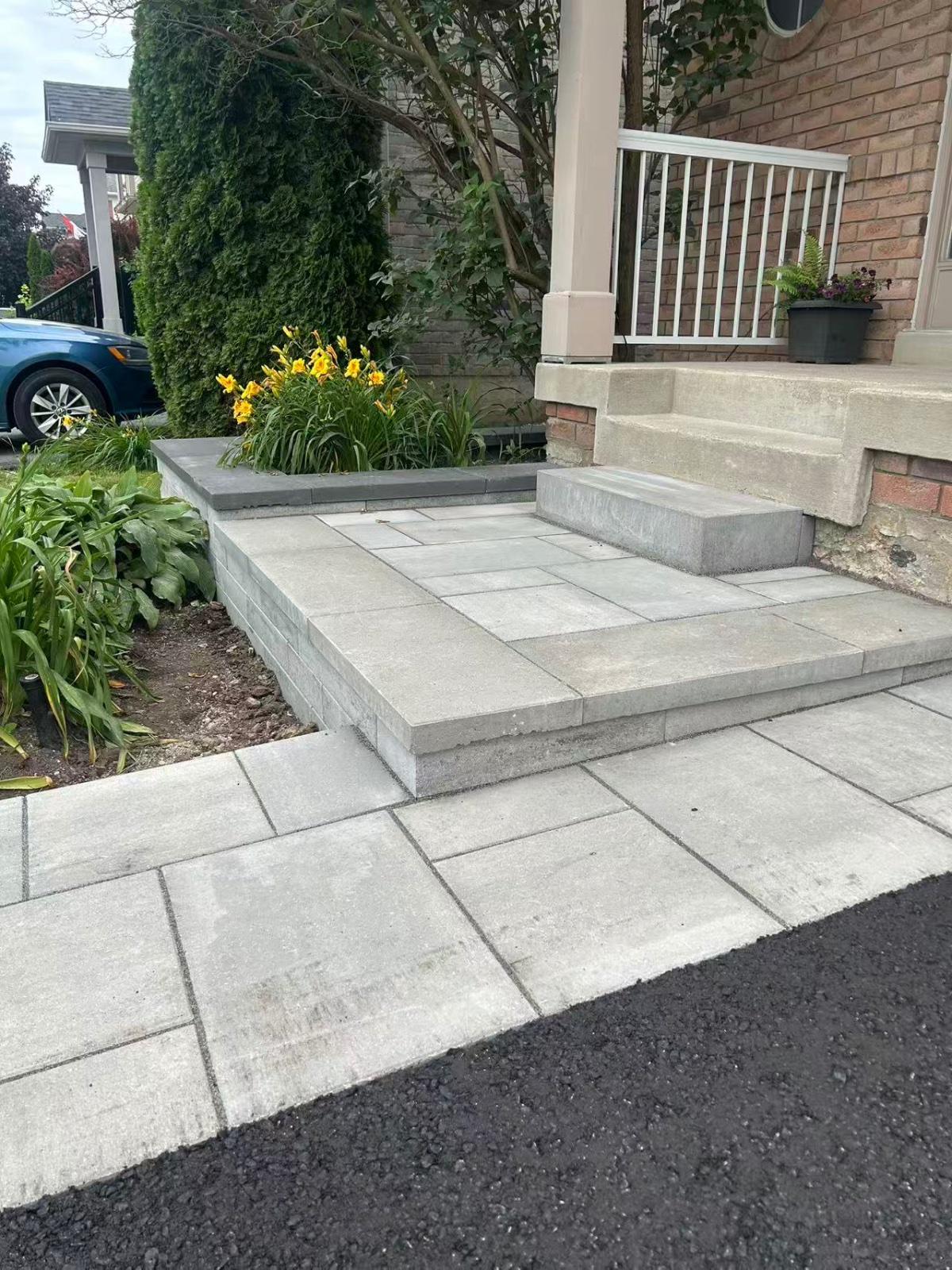 Walkways work by 365 Landscape