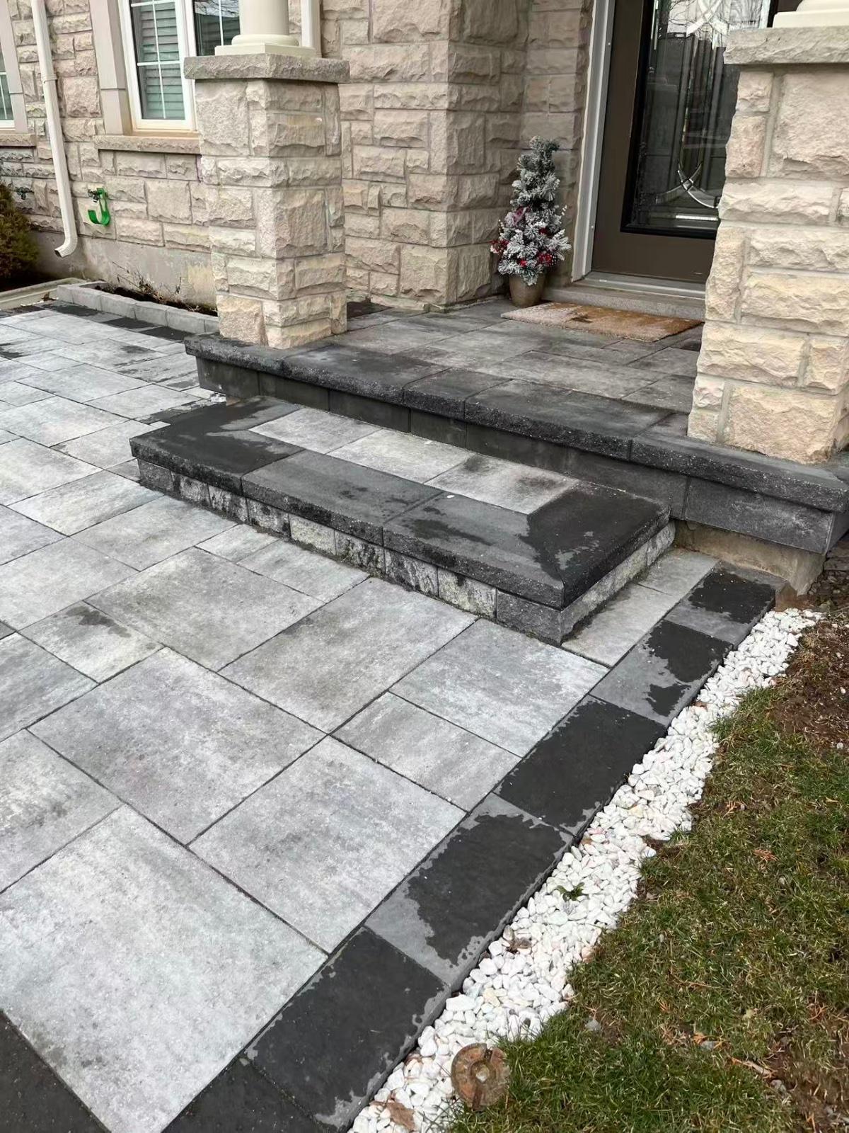 Walkways work by 365 Landscape