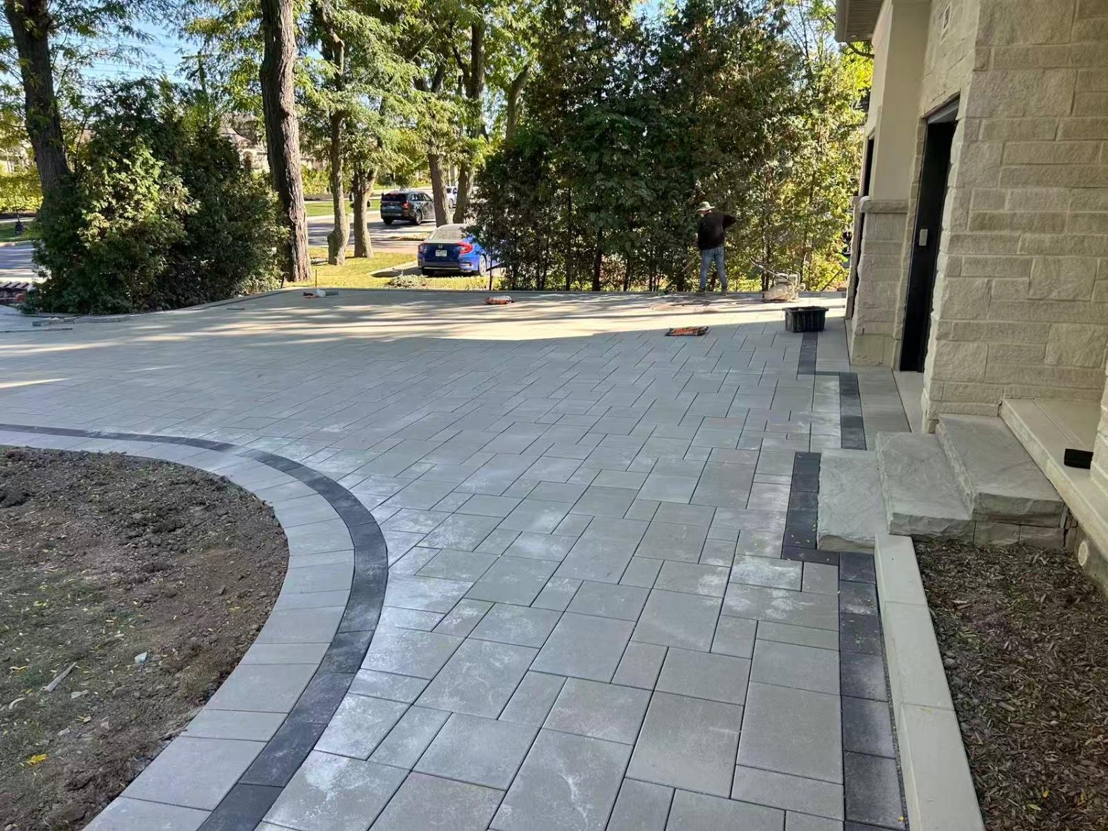 Walkways work by 365 Landscape