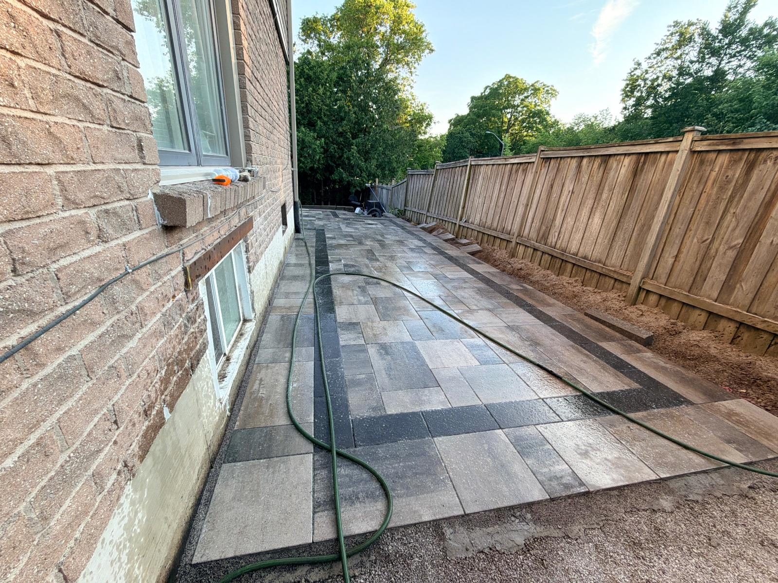Walkways work by 365 Landscape