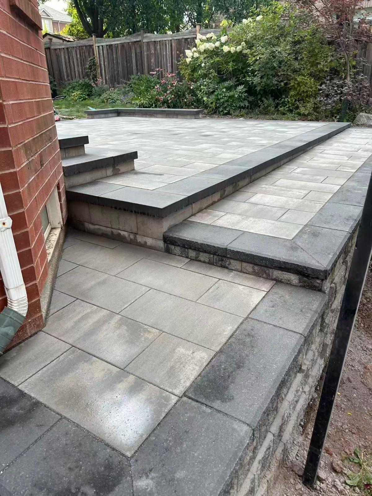 Walkways work by 365 Landscape
