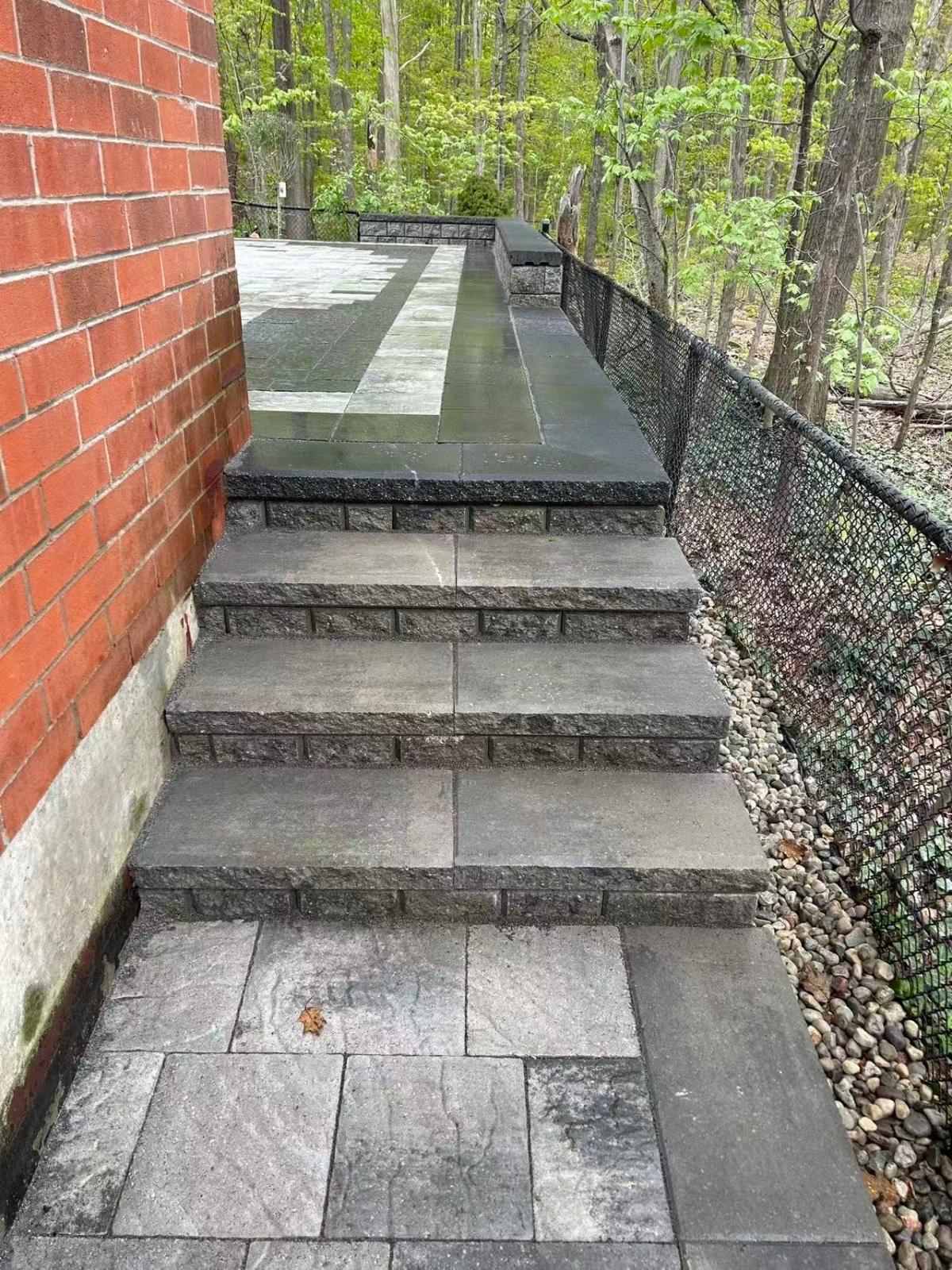 Walkways work by 365 Landscape