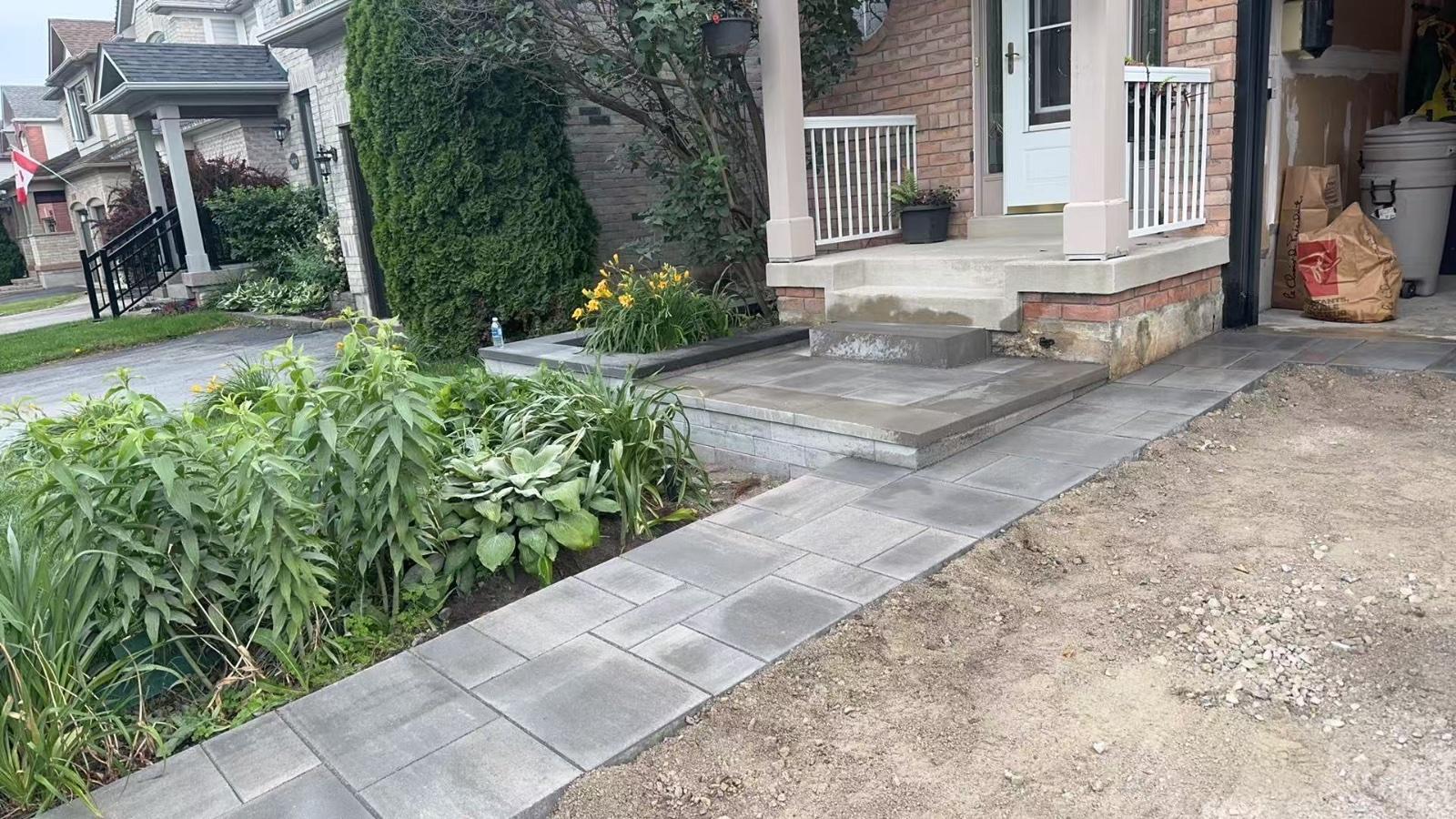 Walkways work by 365 Landscape