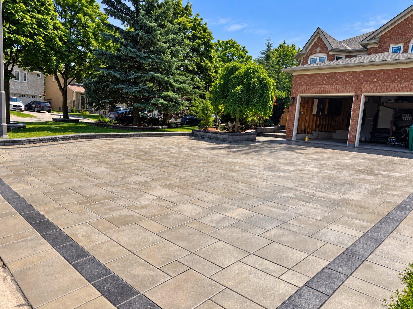 Driveways work by 365 Landscape