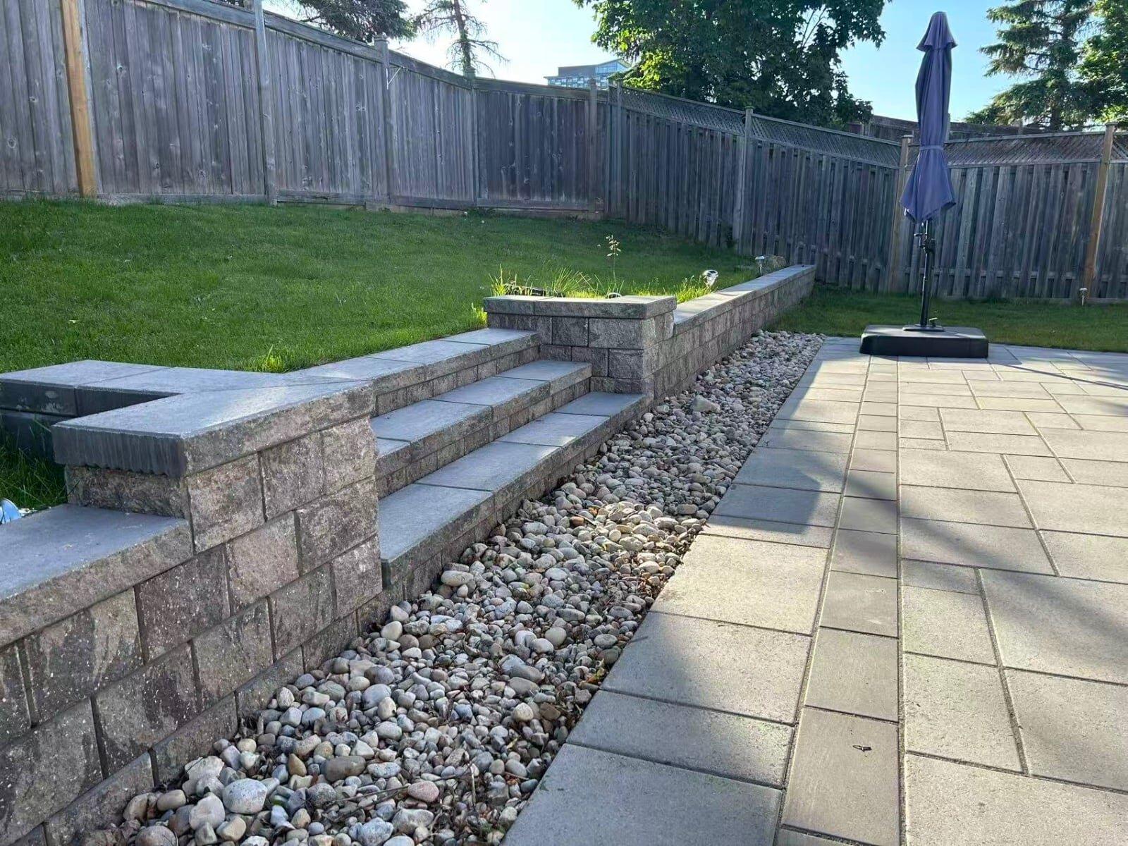Garden design work by 365 Landscape