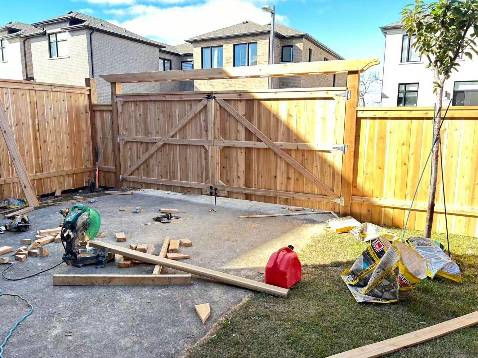 Fences work by 365 Landscape