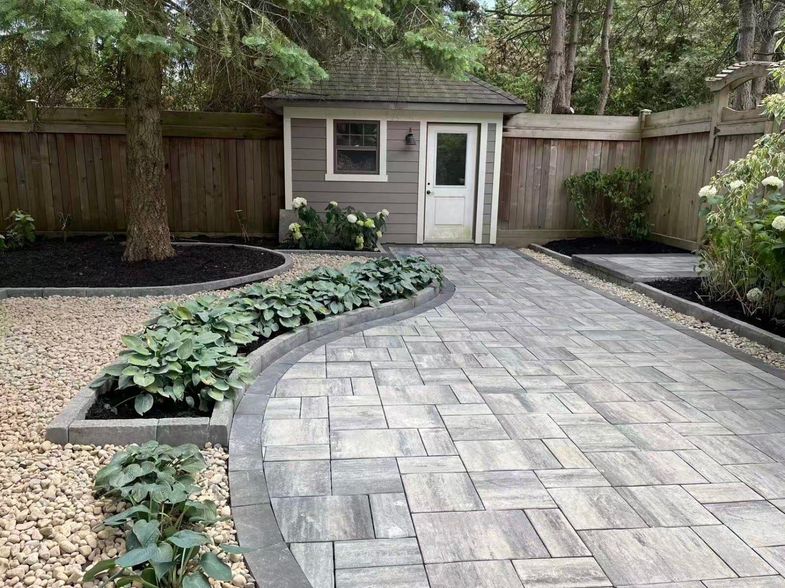 Garden design work by 365 Landscape
