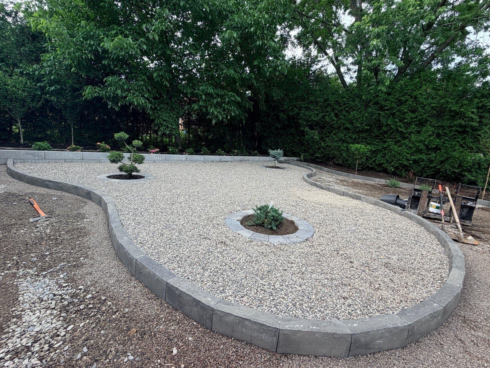 Garden design work by 365 Landscape