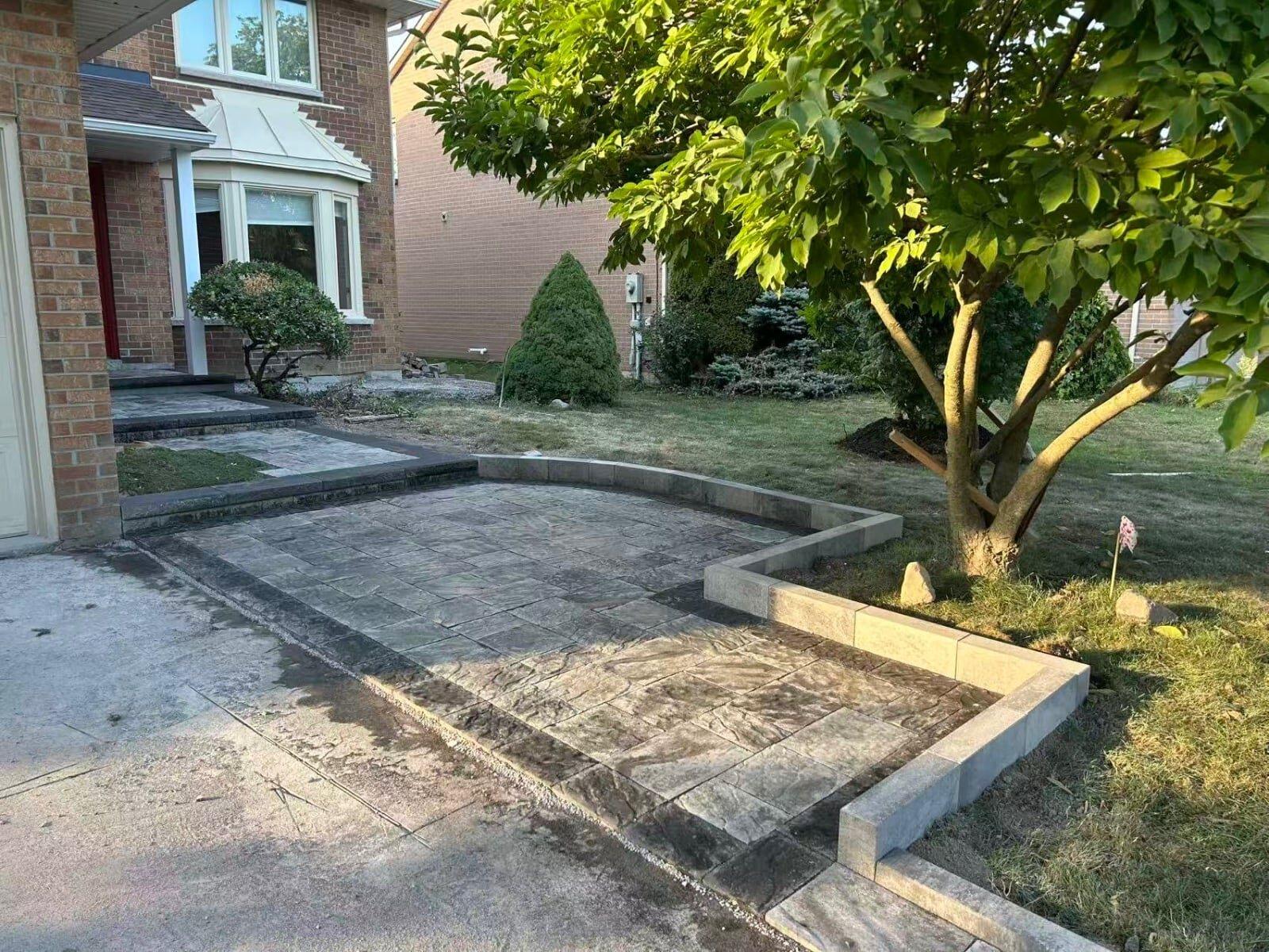 Garden design work by 365 Landscape