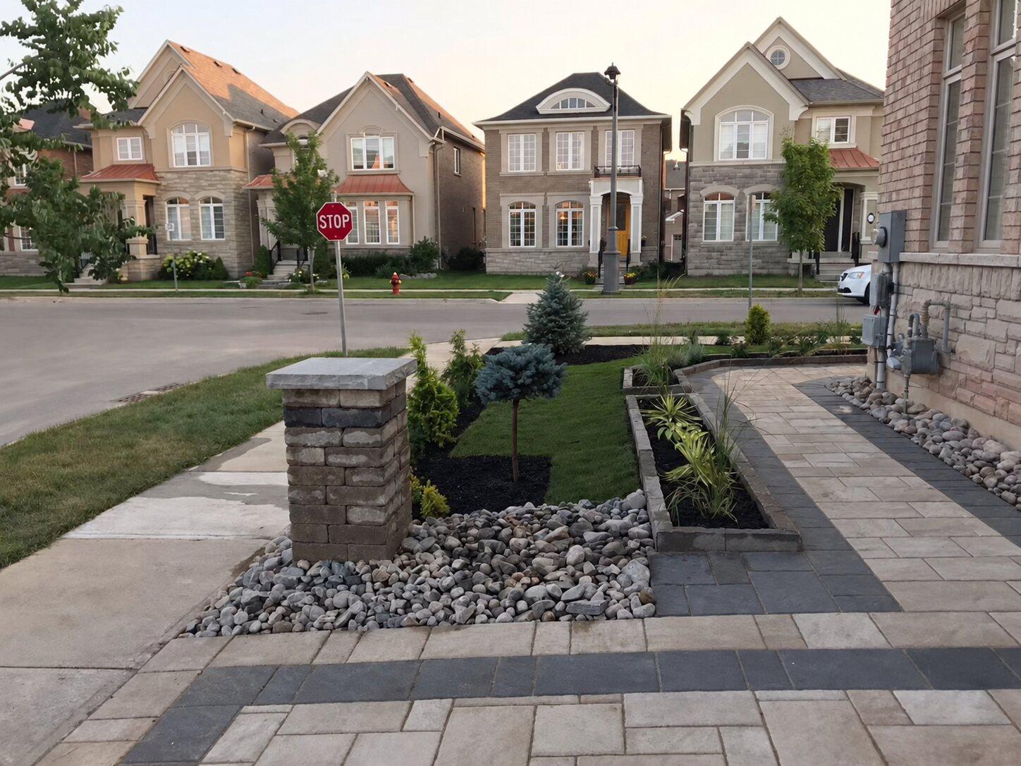 Garden design work by 365 Landscape
