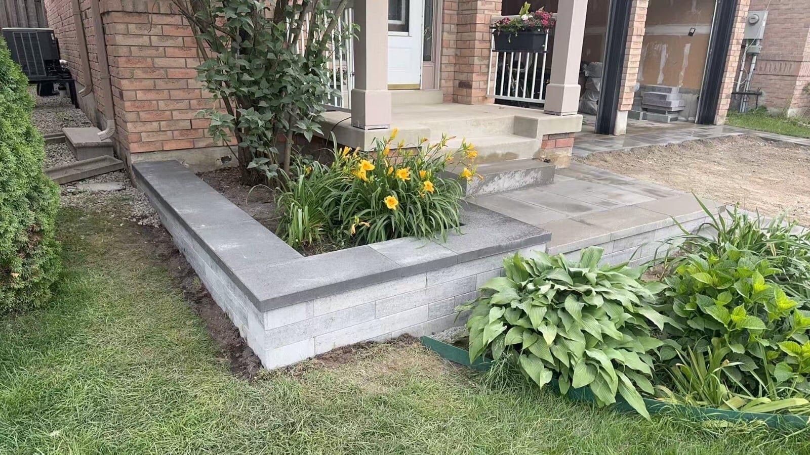Garden design work by 365 Landscape