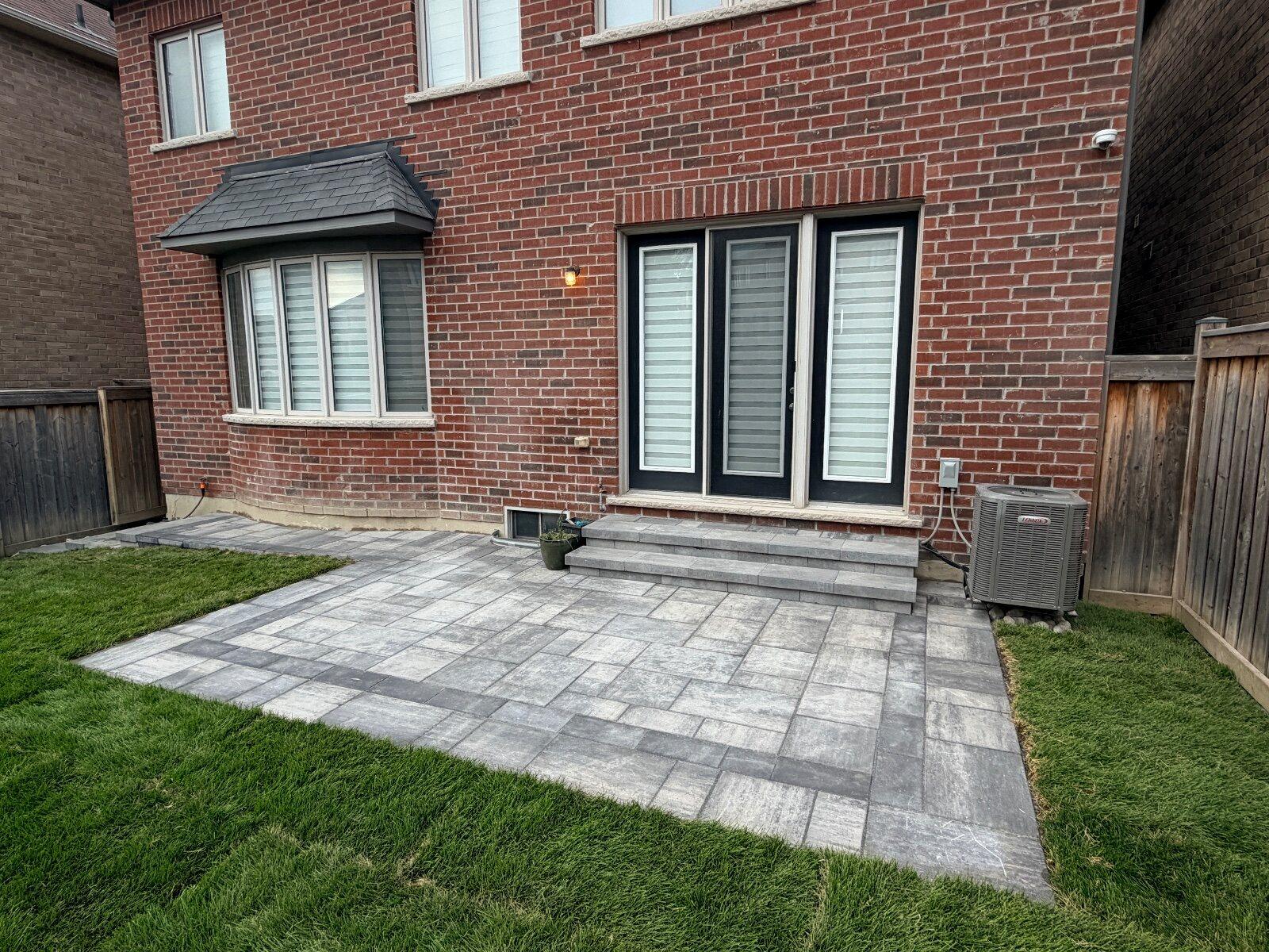 Steps & retaining walls work by 365 Landscape