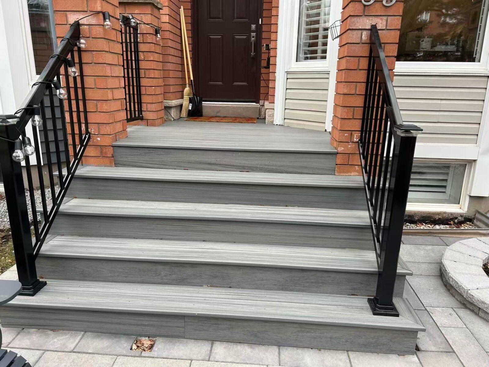 Steps & retaining walls work by 365 Landscape