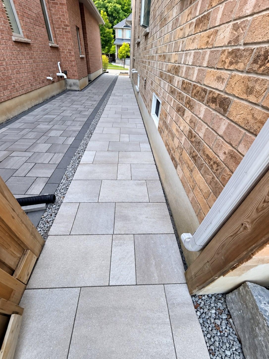 Walkways work by 365 Landscape